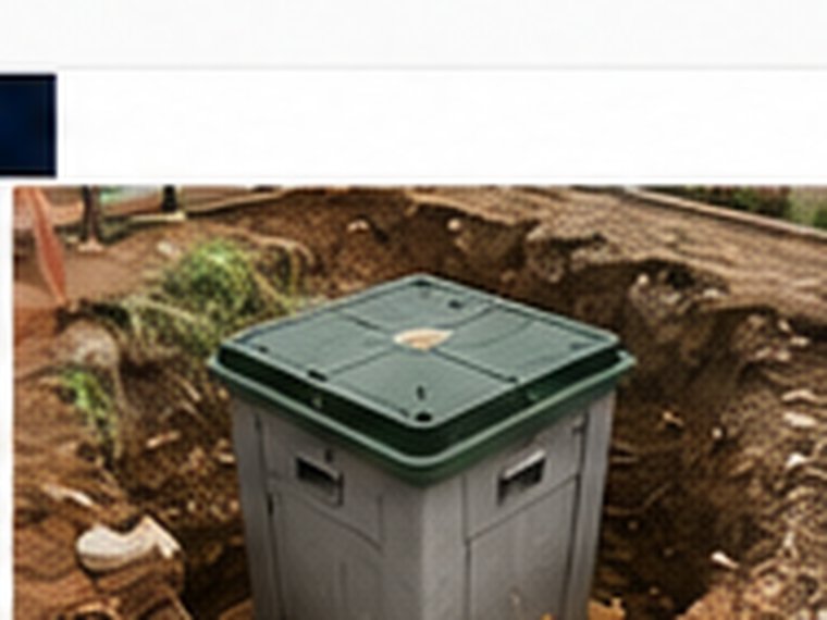 Earth pit chamber installation