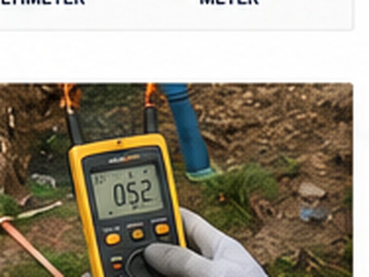 Earth resistance testing and commissioning